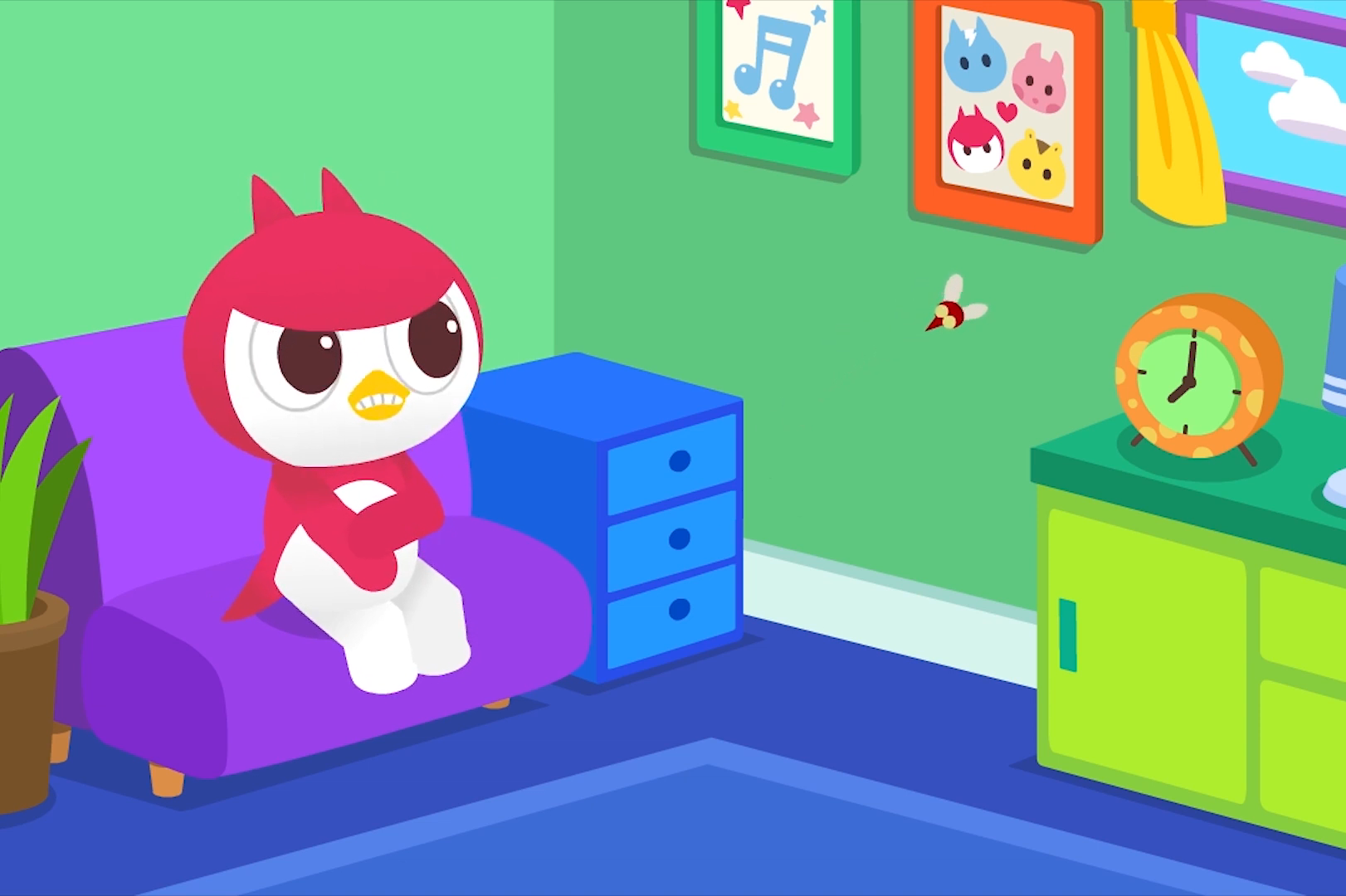 迷你特工队趣味动画好多的蚊子呀赛米被叮了很多包