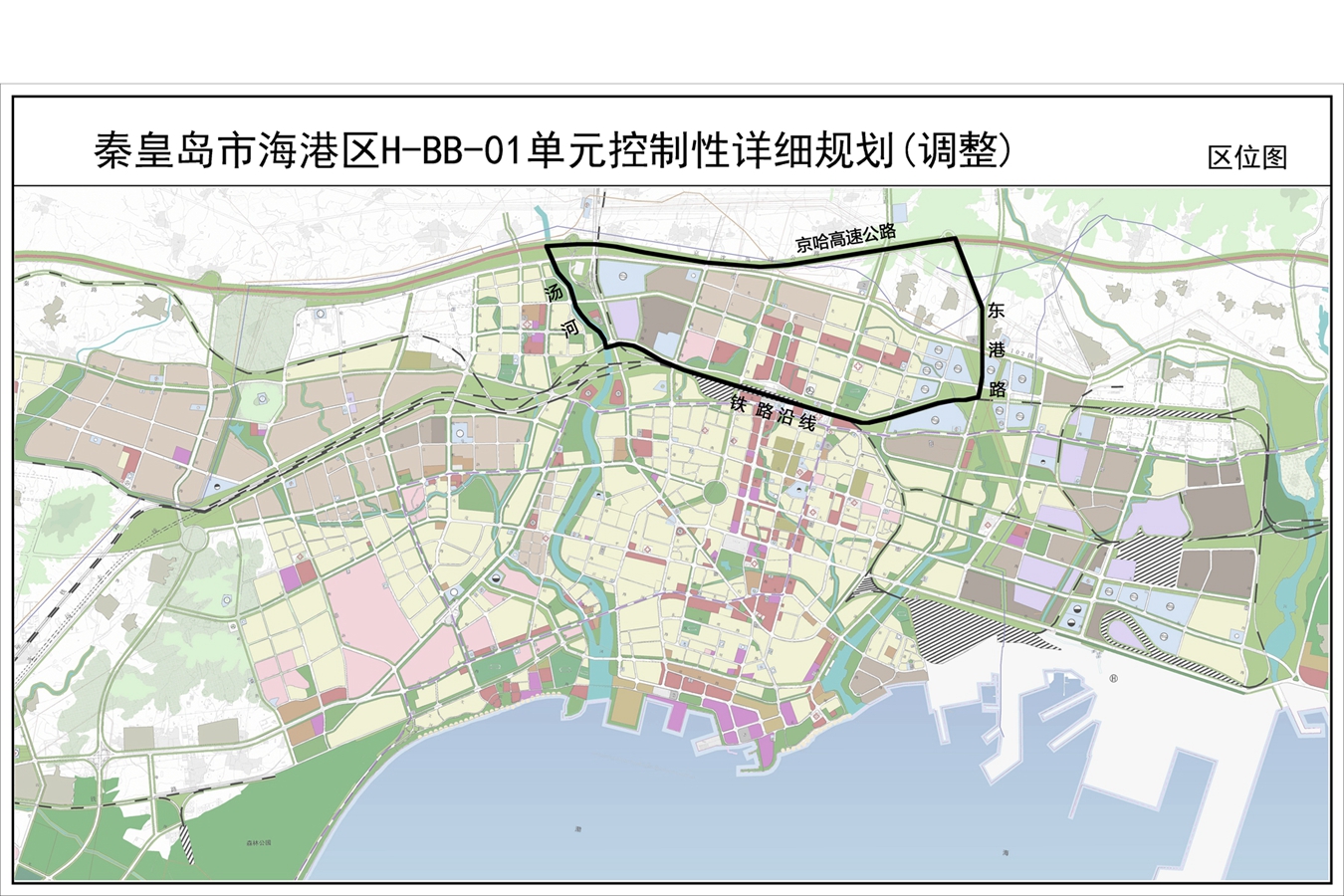 秦皇岛海港区街道分布图片