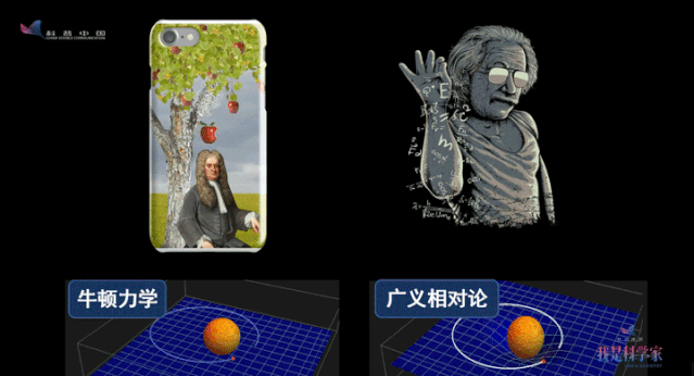 一个苹果偶然间砸中了牛顿智慧的大脑,他发现了万有引力定律——任何