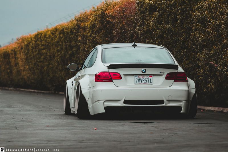 肥而不腻的宝马m3宽体改装案例