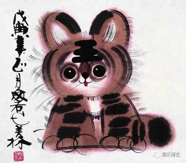 观禾赏析韩美林动物画