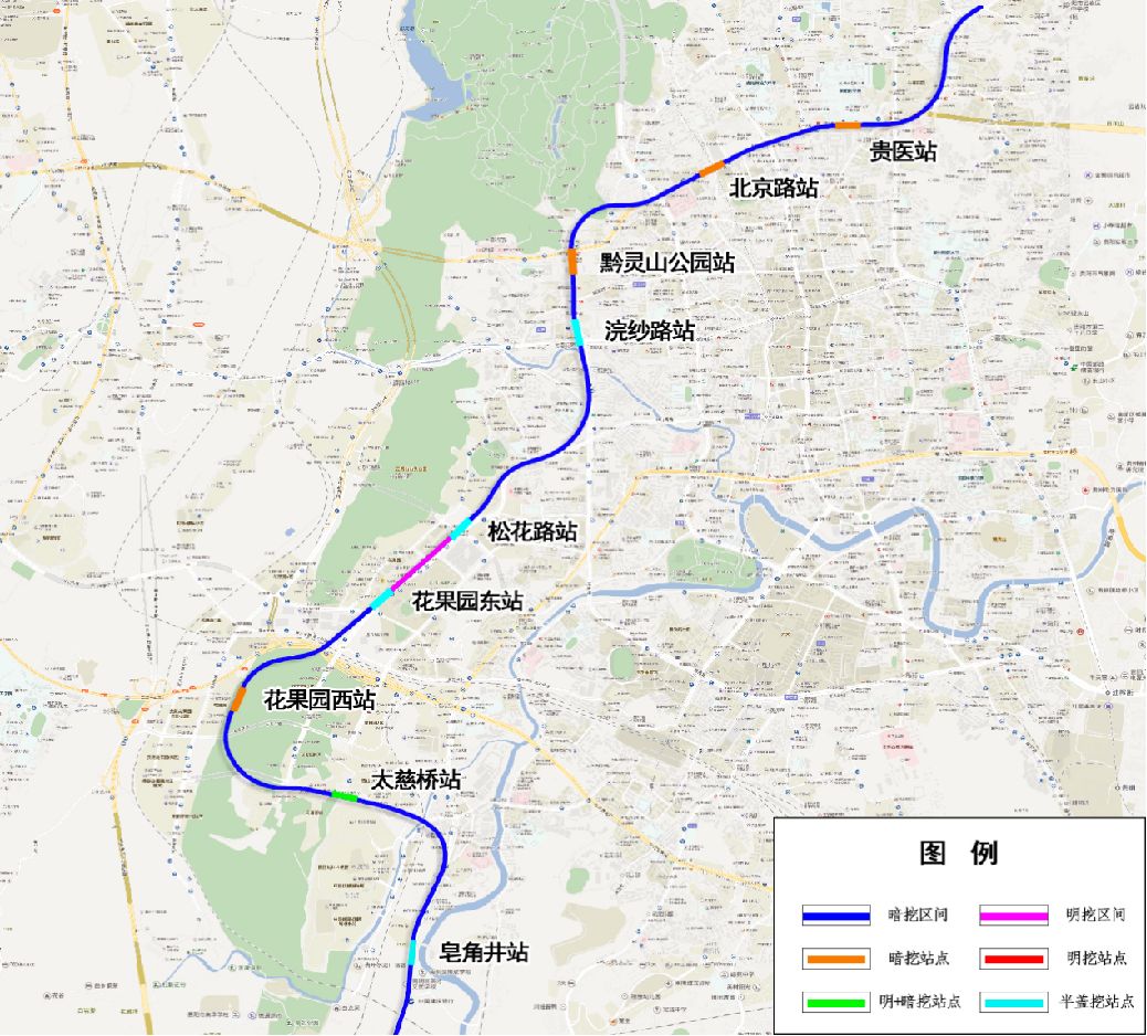 贵阳地铁三号线线路图片