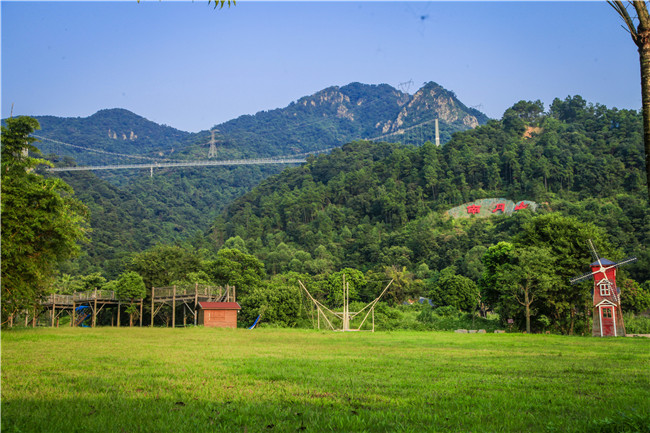 佛山南丹山全力冲刺4a景区,一座大门彰显森林王国特色_主题