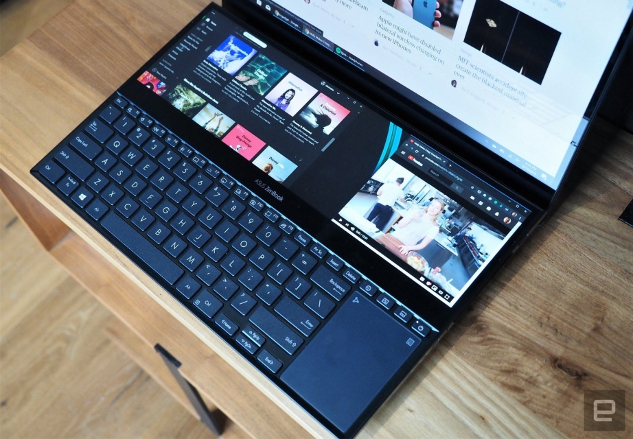 原创zenbookproduo评测华硕推出双屏幕笔记本电脑