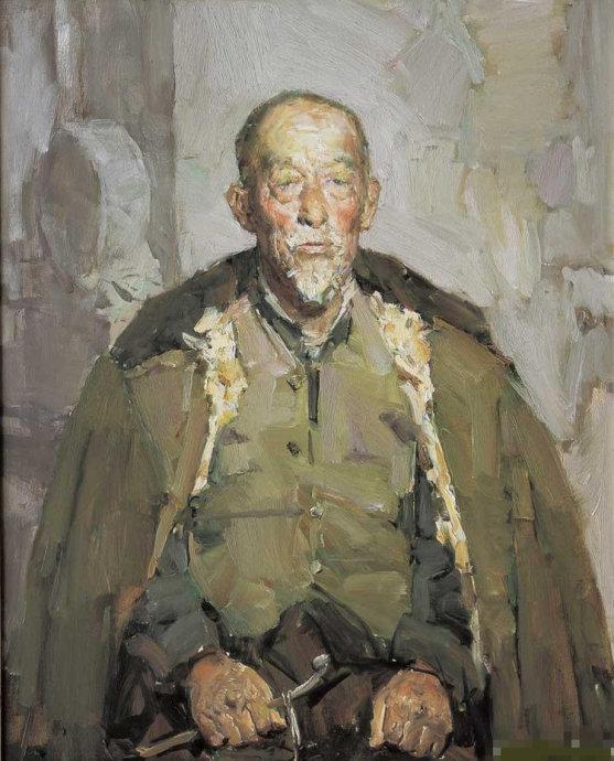 油画院副院长郭北平人物油画作品欣赏过目难忘