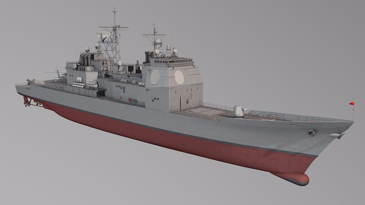 战舰来匹敌中国055万吨驱逐舰,于是美国准备建造阿利伯克4型驱逐舰