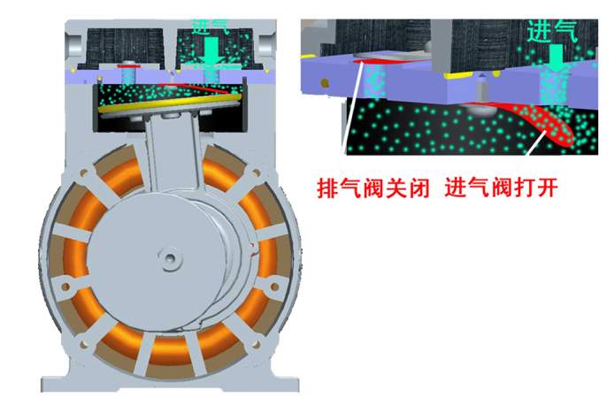 真空泵消音器的原理图图片