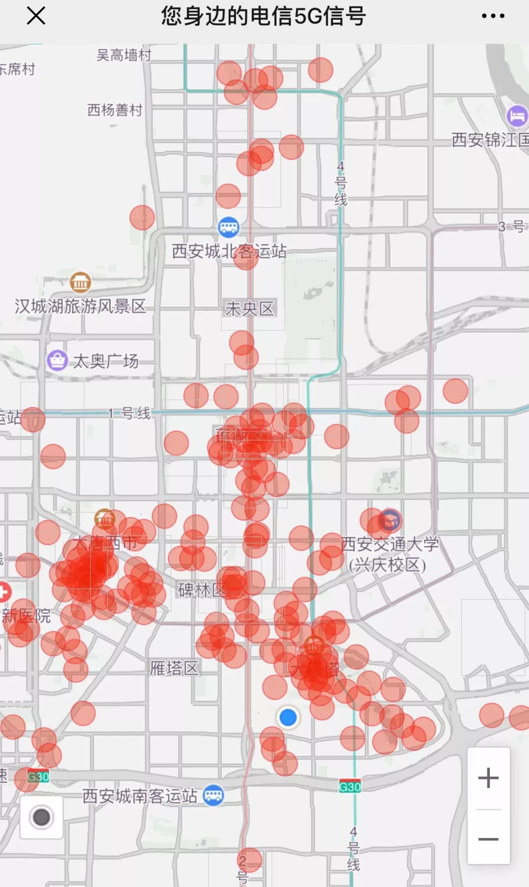 武汉电信5G覆盖地图图片