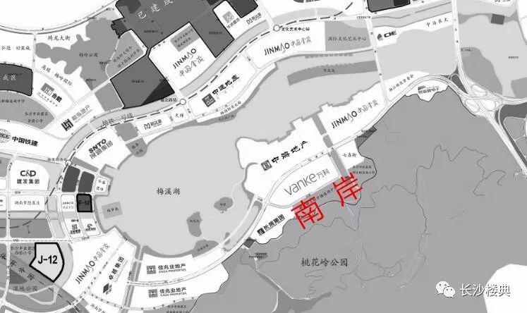 梅溪湖片区：创新与生态并重的城市新星