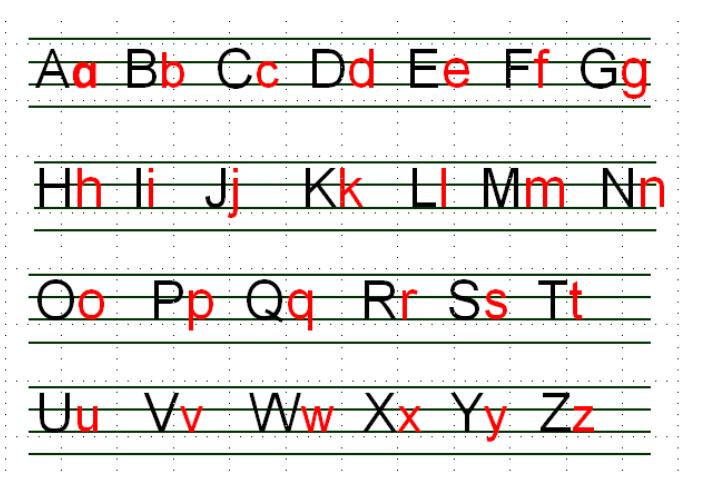 a o e i uü26个字母表图片