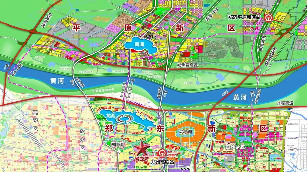 平原新区地图图片