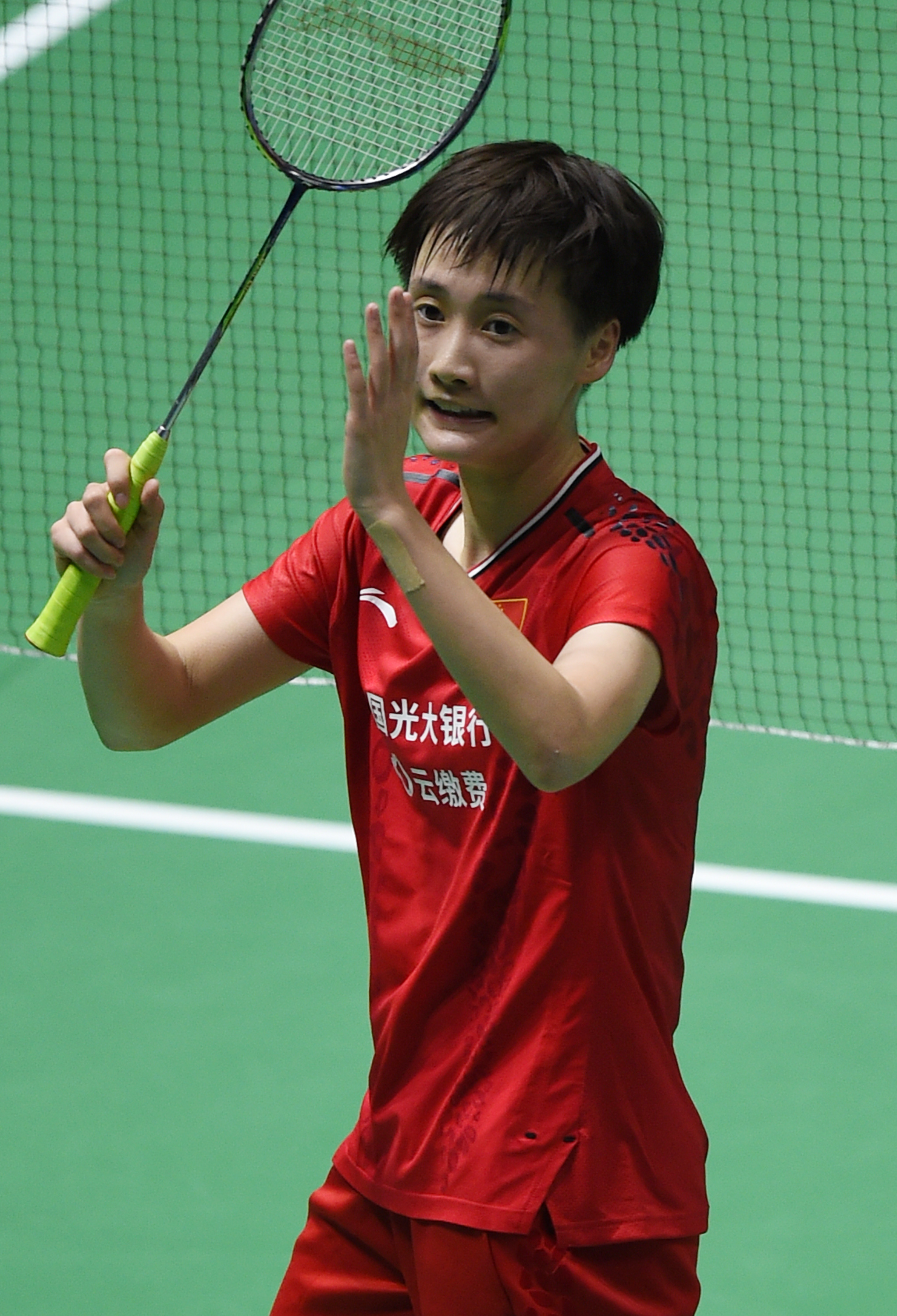 羽毛球——中国公开赛:陈雨菲晋级女单八强