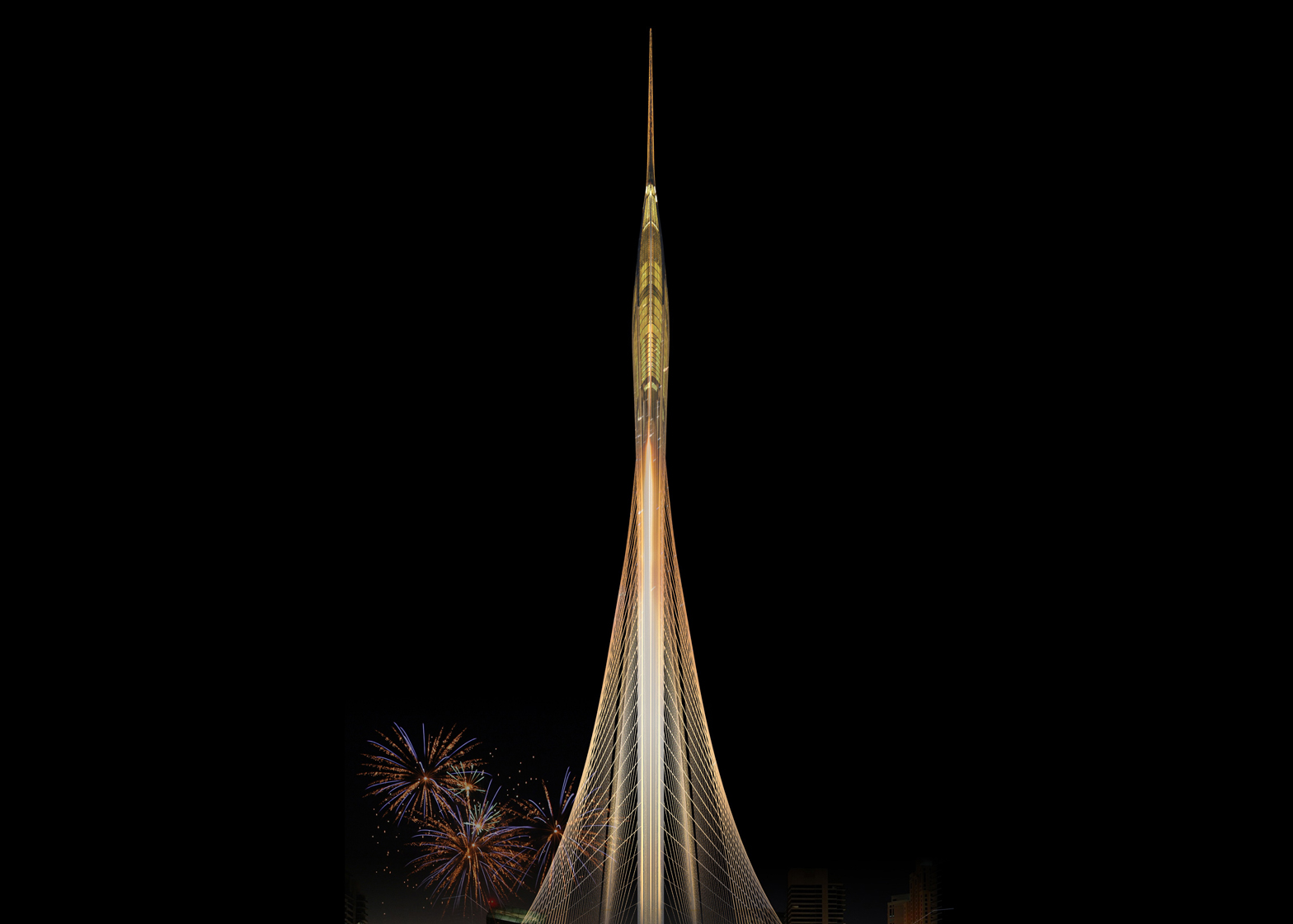 未来的全球最高塔高度至少1300米成本却仅10亿打算5年内建成