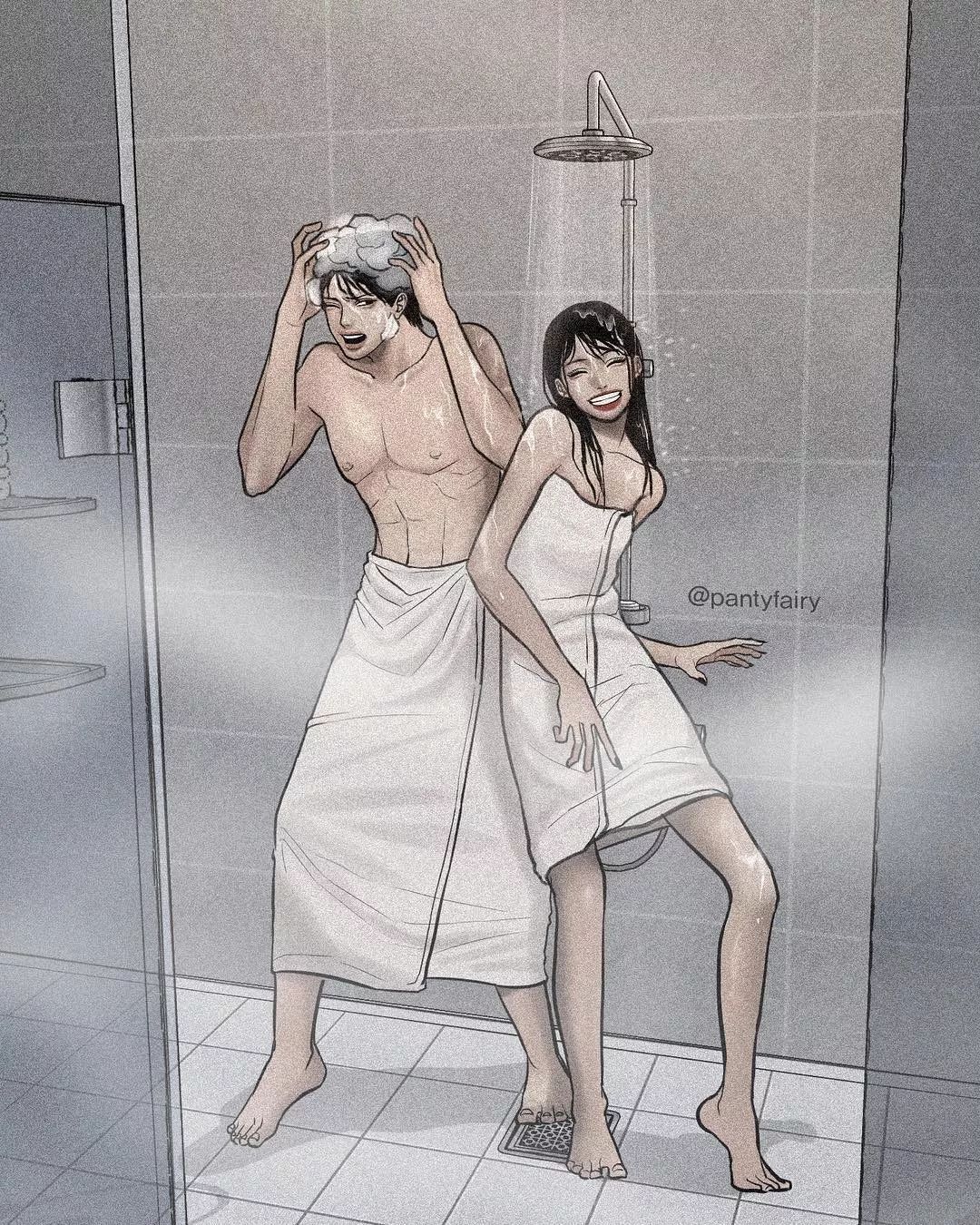 韩国超甜情侣漫画让人看了脸红心跳网友高呼太甜了