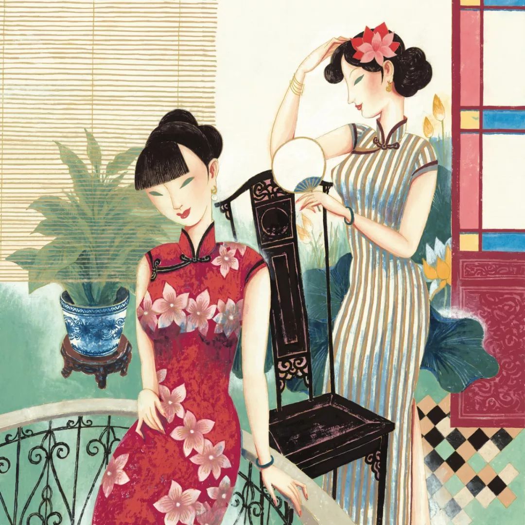 《女人花》李守白作品《涟漪梦》李守白作品从画作中不难发现,李守白