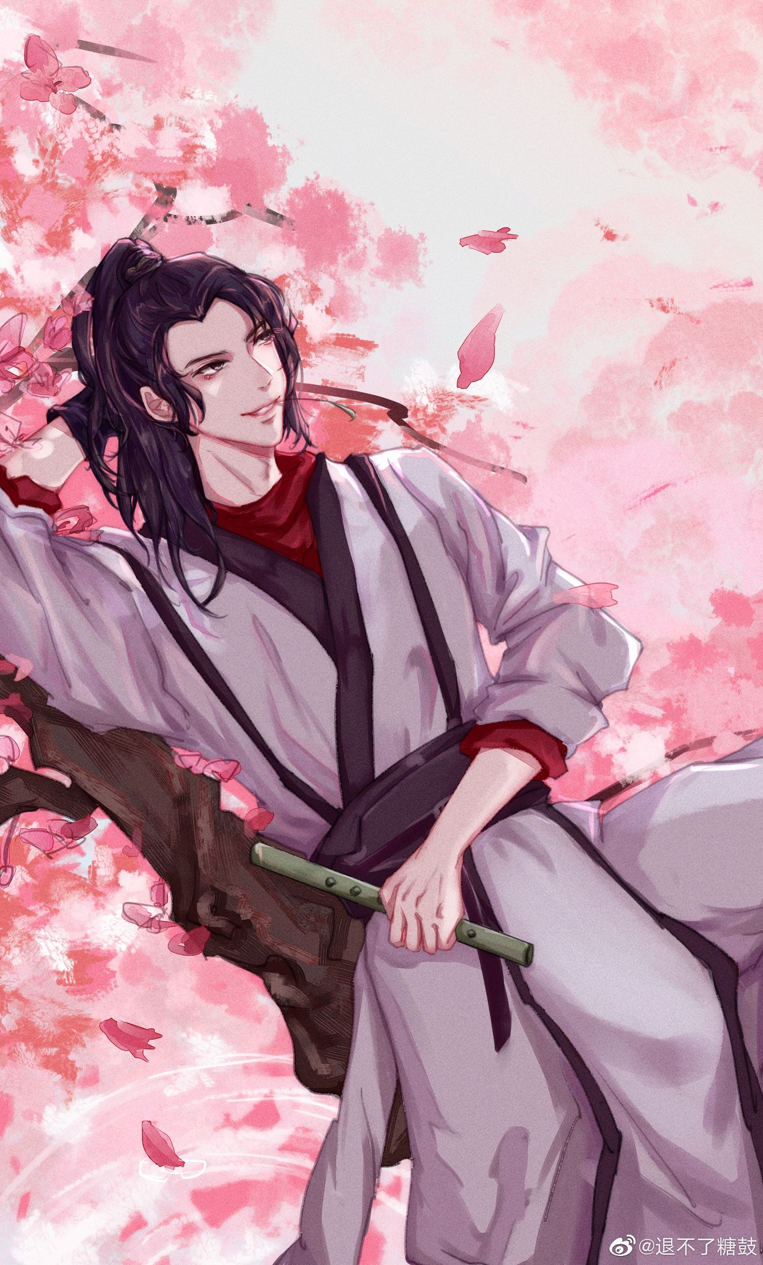 王一博神仙饭绘古装造型分享 江湖惬意少年郎谢允