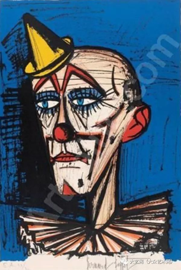 大众艺术网现代超级艺术家的发明法国当代表现主义画家伯纳德巴菲特