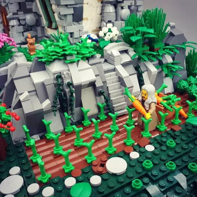 lego乐高moc作品欣赏小场景又来啦