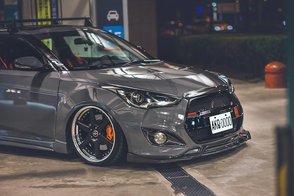 现代飞思(veloster),一款改装后运动感爆棚的小钢炮