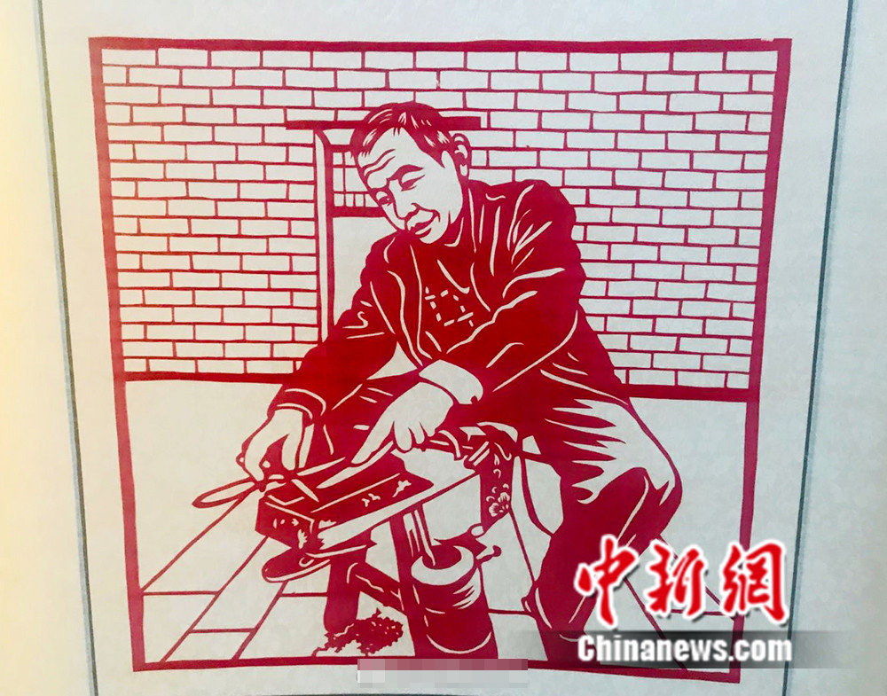 了不起!甘肃民间剪纸艺人一把剪刀记录农耕生活-搜狐大视野-搜狐新闻
