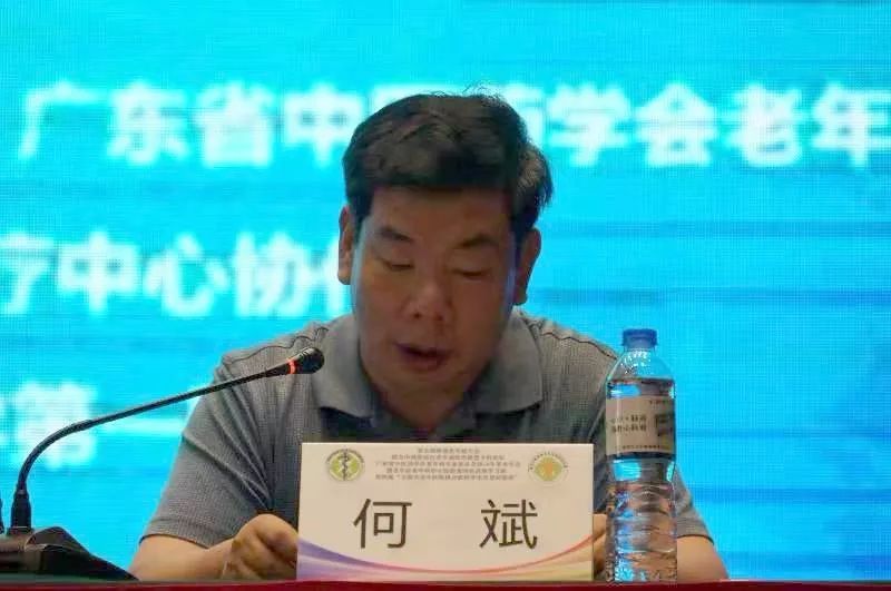 工作汇报,广东省人民医院何斌副院长,广东省中医药学会何羿婷秘书长