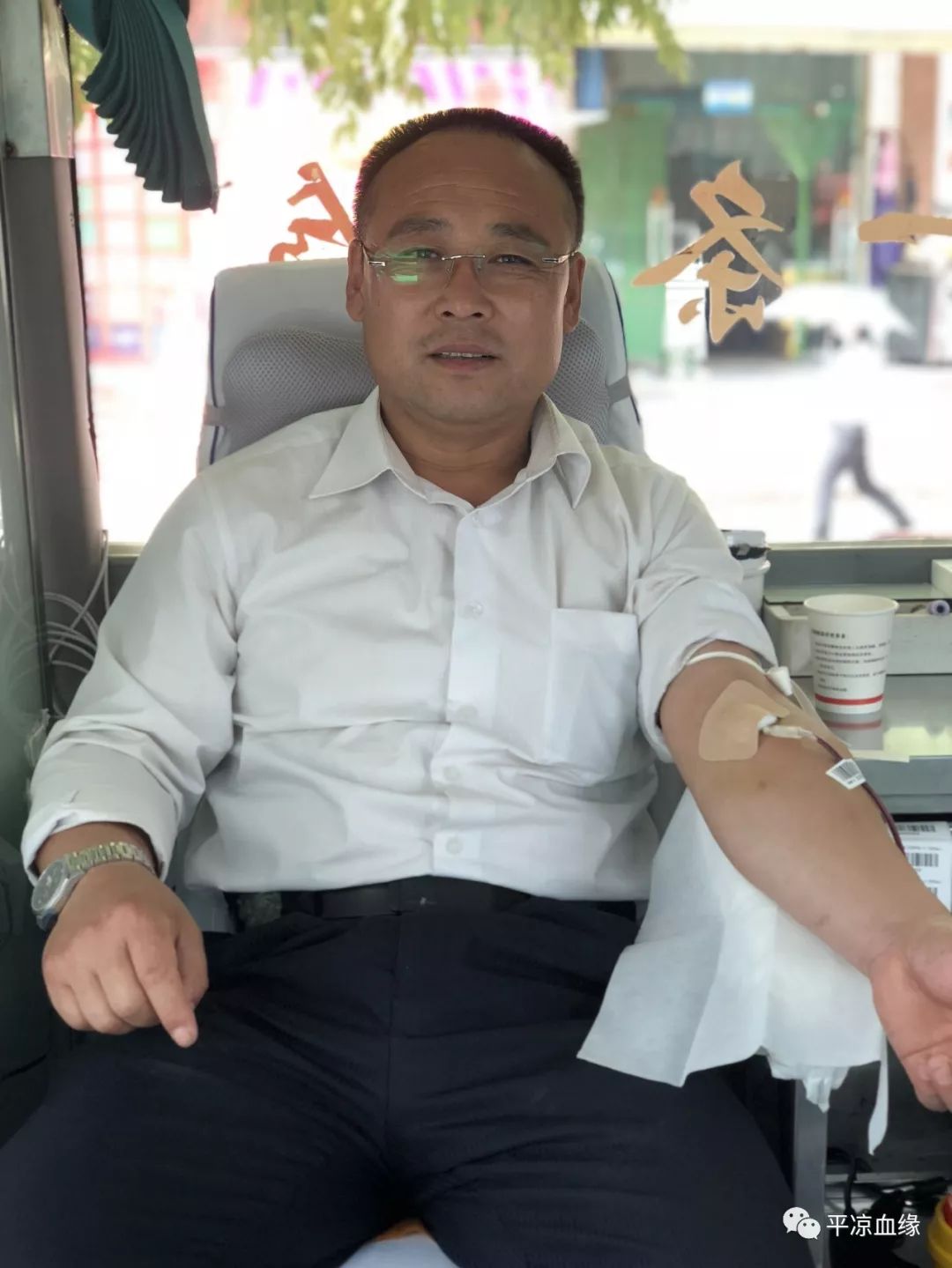 何军成 第19次无偿献血 累计献血量7600ml献血感言