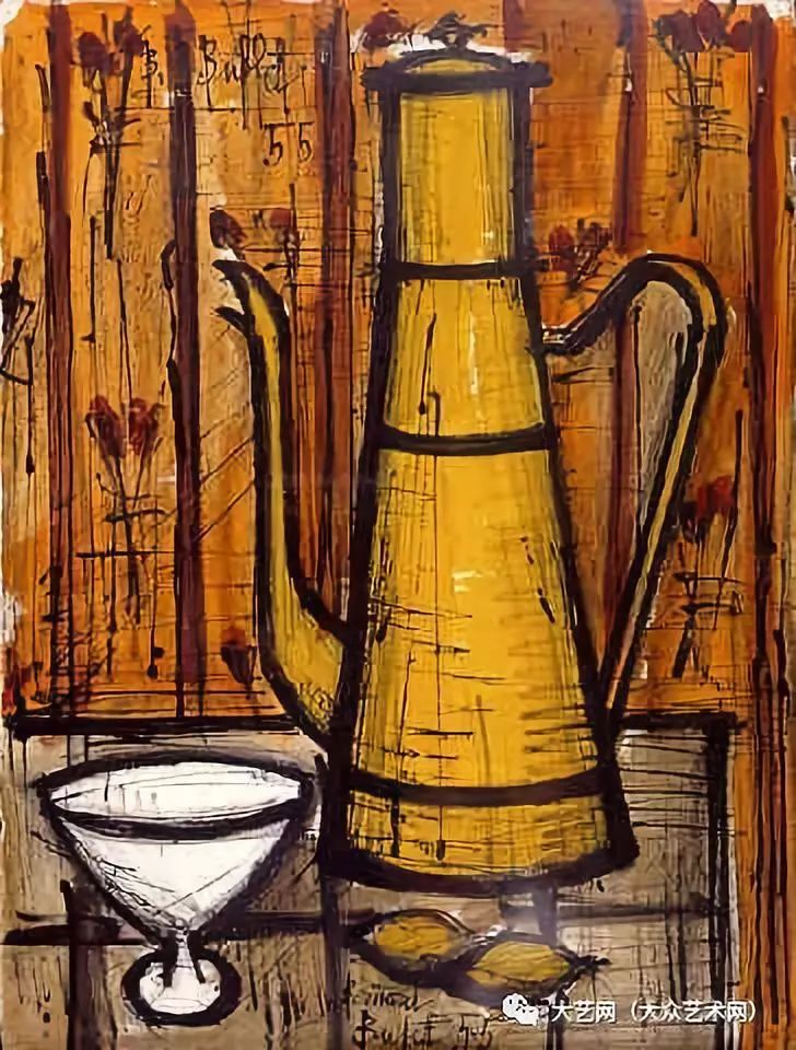 大众艺术网现代超级艺术家的发明法国当代表现主义画家伯纳德巴菲特