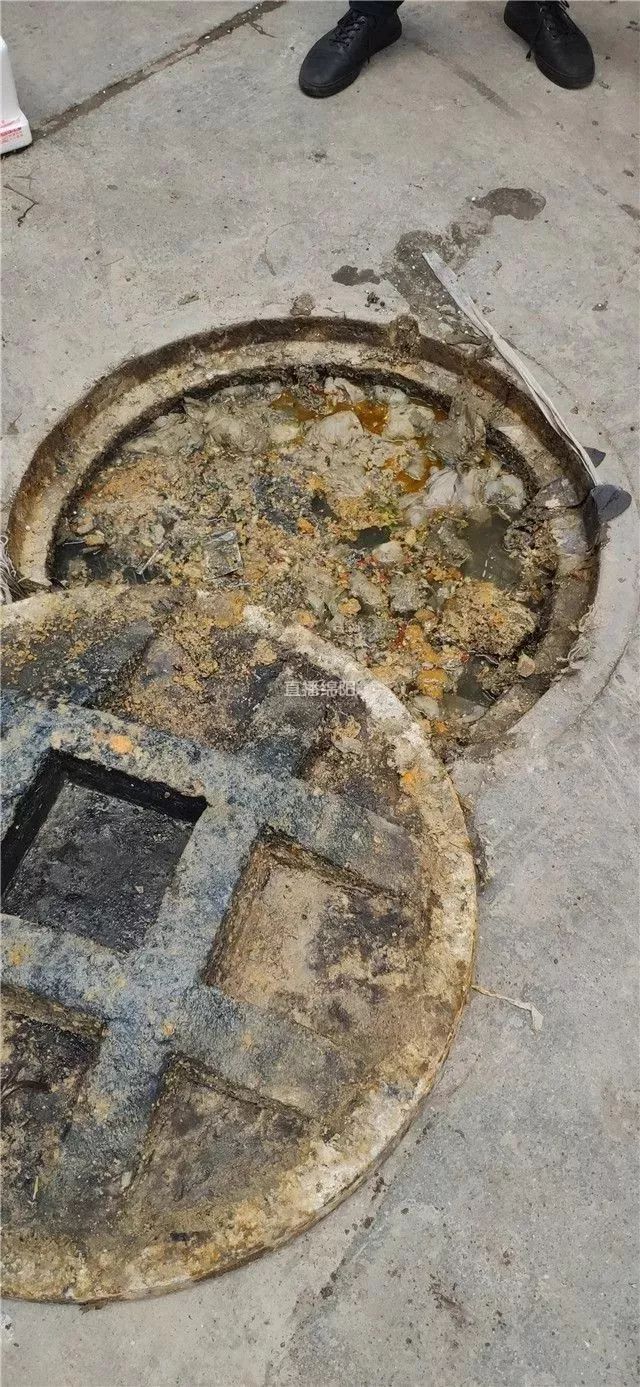 令人作呕雨后绵阳这一社区下水道竟然在冒粪这画面太美我不敢看