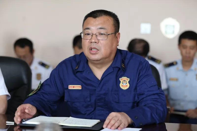 赵春阳主任出席临汾支队第三季度安全形势分析会