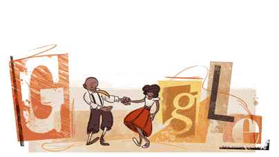 google 为了纪念他诞辰120周年,在5月26日(也是lindy hoppers day)