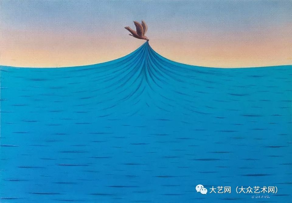 大众艺术网他有64奖项和23国际奖项土耳其超现实主义画家gürbüz