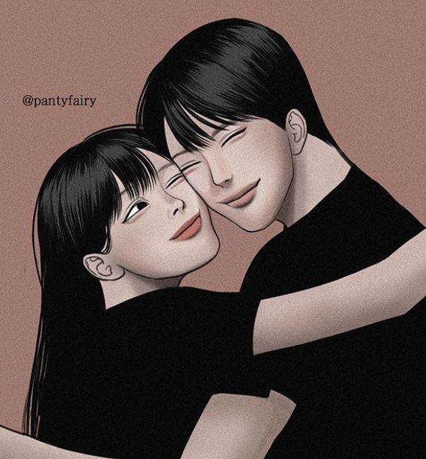 羞羞的漫画以自己和男票为原型韩国插画家卢善京@pantyfairy发现了一