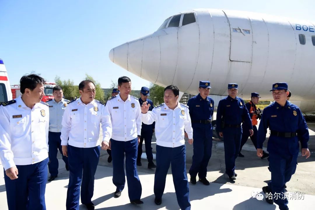 哈尔滨市消防救援支队与省消防救援总队联合开展综合性战勤保障拉动