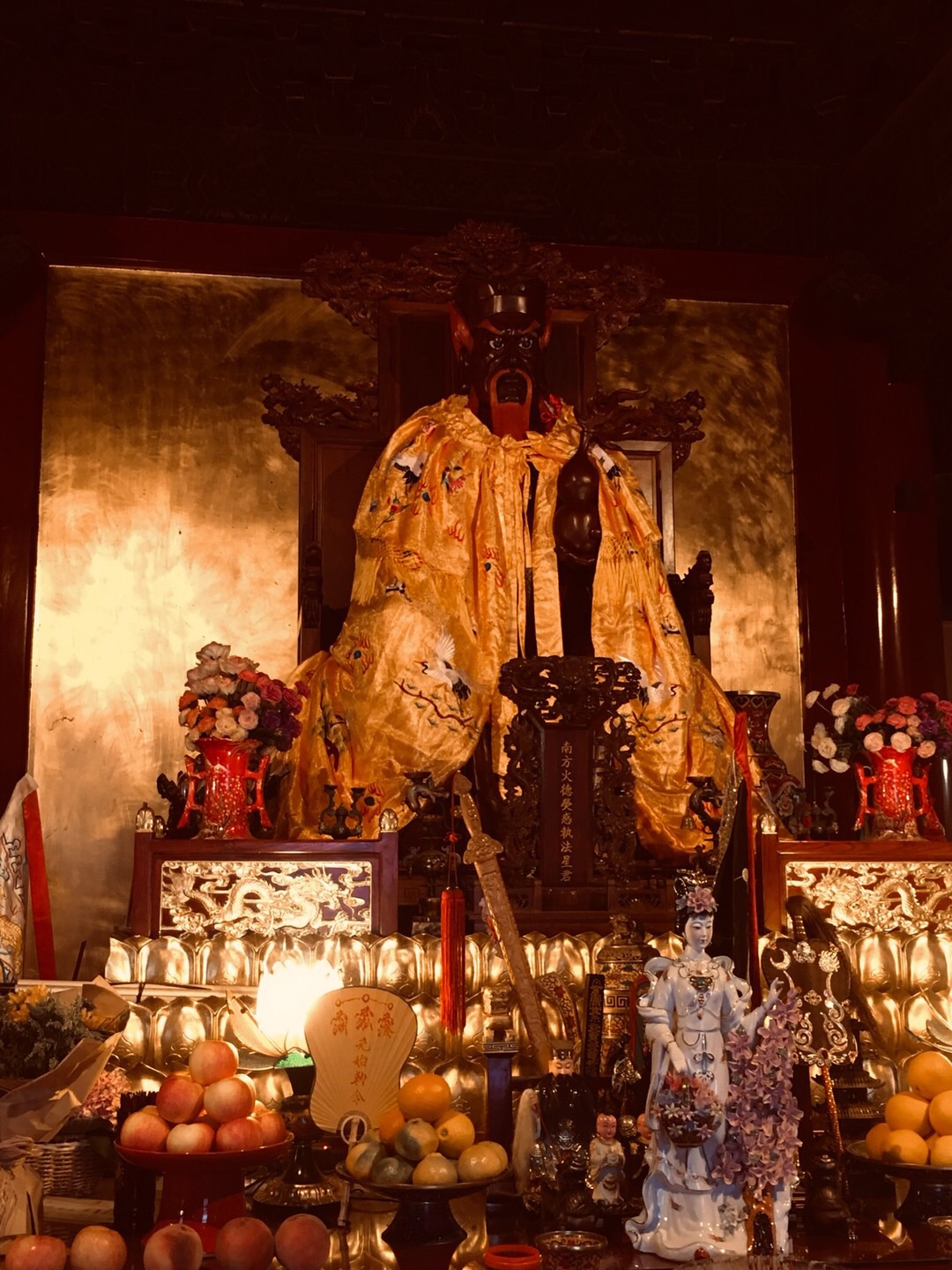 原创逛北京什刹海的火神庙图