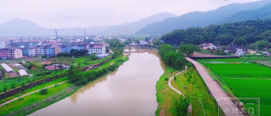 航拍三门《沙柳篇》!这里是沙柳,留住诗意山水!