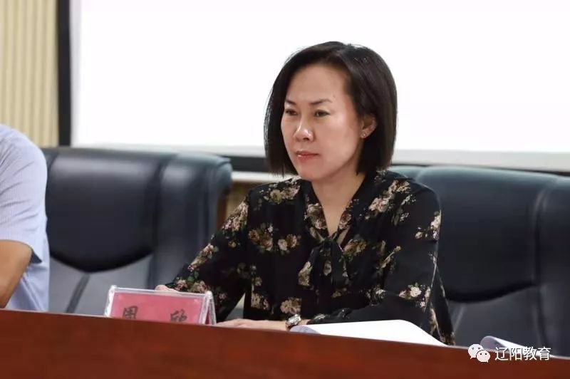 市教育局局长滕海燕,市政府教育督导室主任尤殿宏,市政府教育督导室副