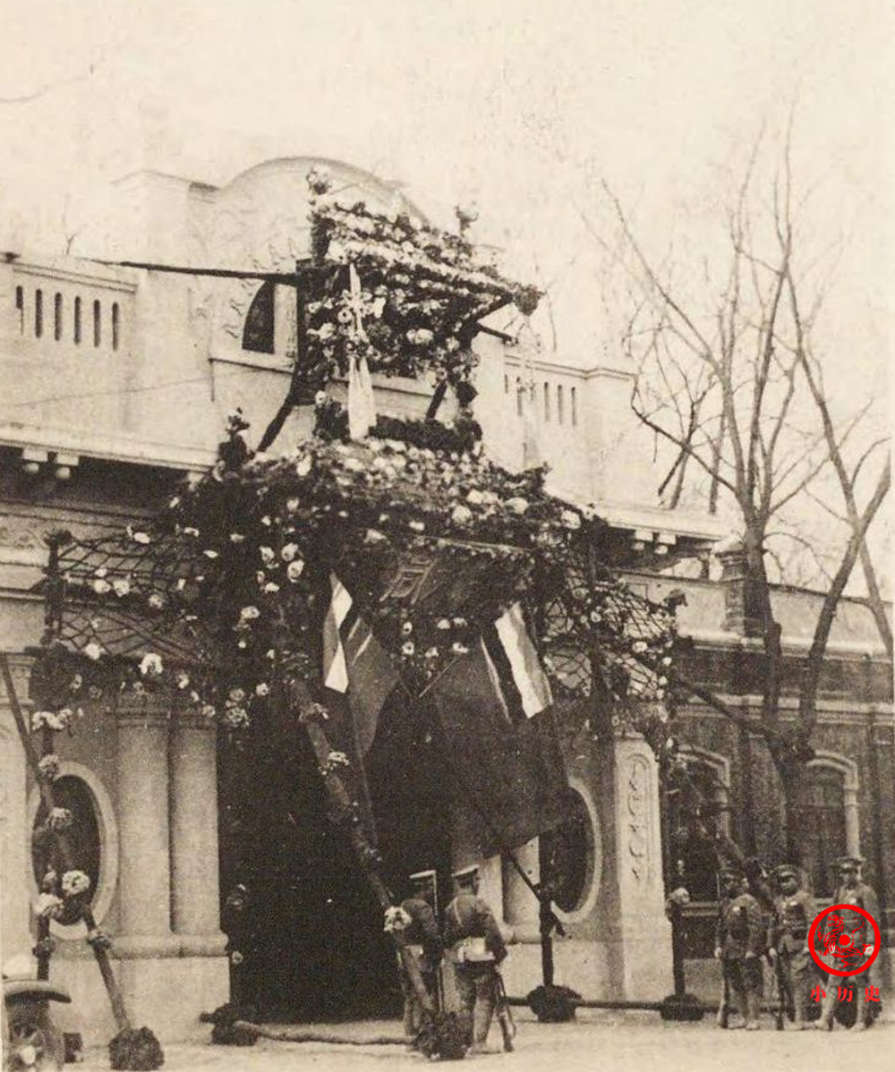 老照片溥仪就任伪满执政半推半就投靠日本关东军