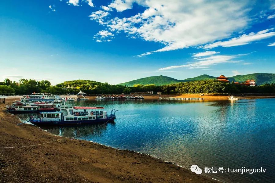 国庆向北走牡丹江镜泊湖2日游乘船游湖吊水楼瀑布