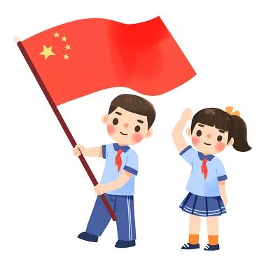 中国国旗卡通 动漫图片