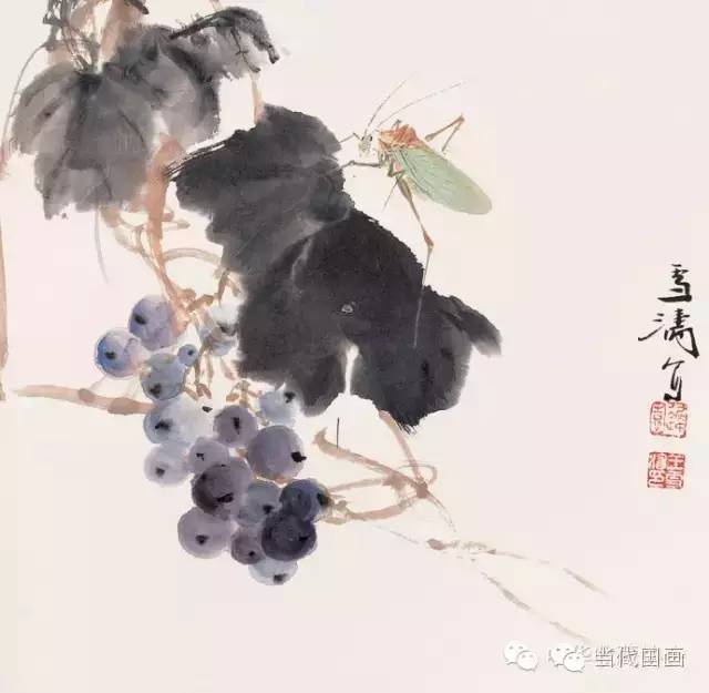 活泼泼地王雪涛的花鸟草虫