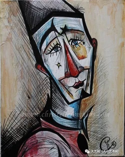 大众艺术网现代超级艺术家的发明法国当代表现主义画家伯纳德巴菲特