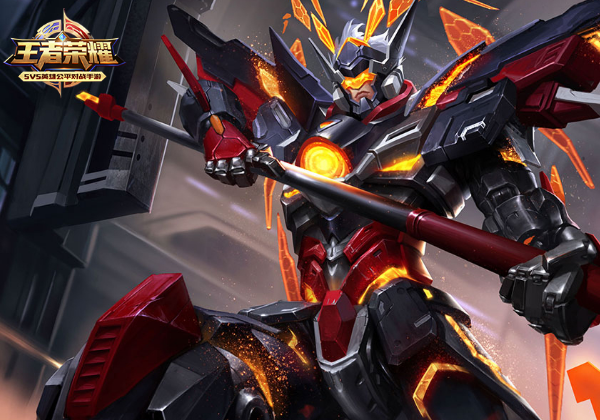 王者荣耀四款机甲皮肤吕布的大家都知道最后一种比较少见