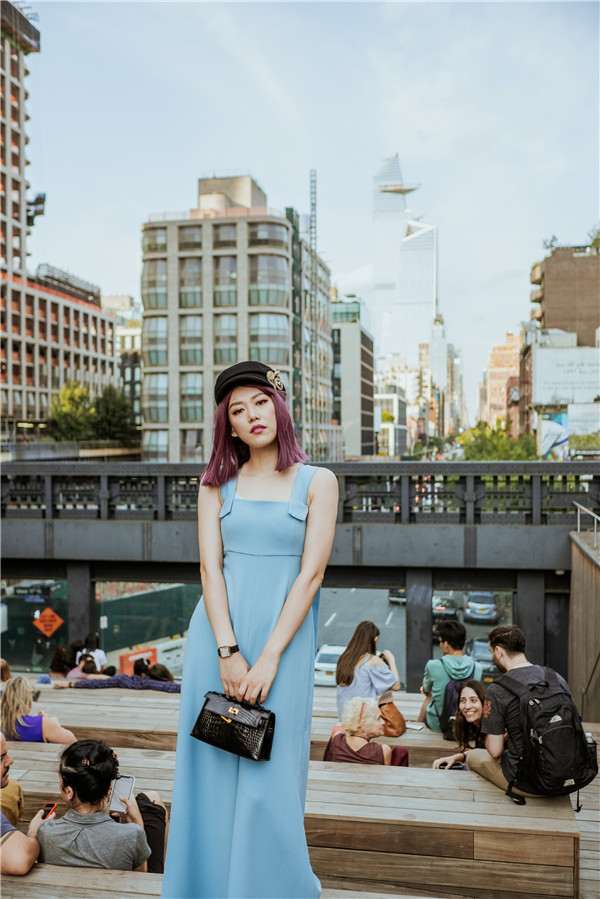 高晶街拍引领时尚潮流 | 2020纽约春夏时装周秀场外