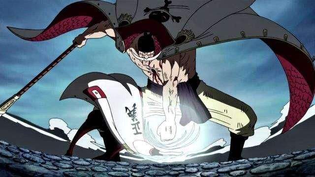 而白胡子呢是穿的有些偏向于海军的打扮,就像那些海军所穿的披风一律