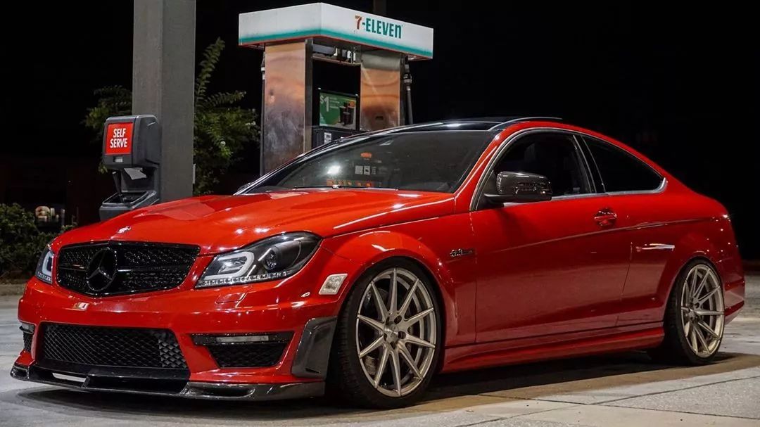 灵感与启发奔驰w204instagram改装集