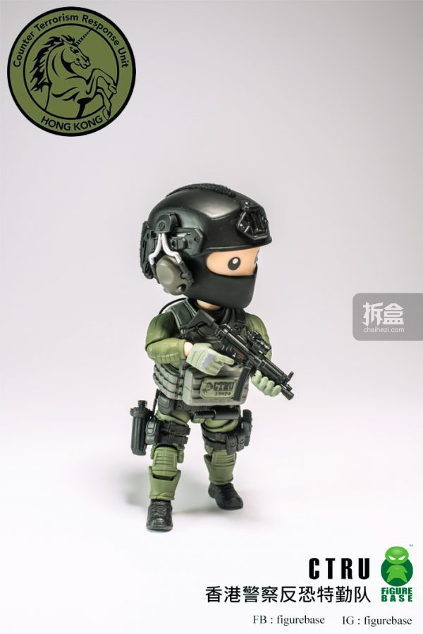 figurebasectru香港警察反恐特勤队
