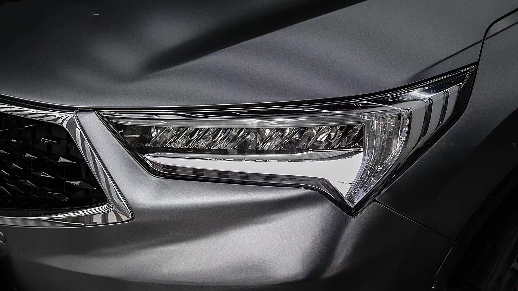 讴歌cdx改色电光银钛灰成色满满质感爆棚