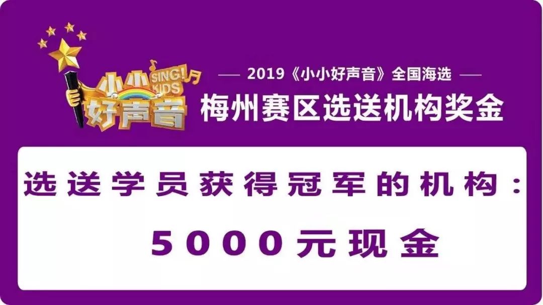 我和我的祖国创森主题歌唱比赛暨2019小小好声音粤东梅州五华赛区奥园