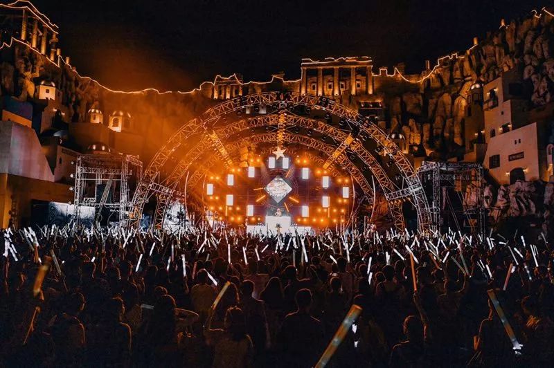 晴天沙漠电音节 #只为给你一个更富有创造力和独特个性的历时一年的