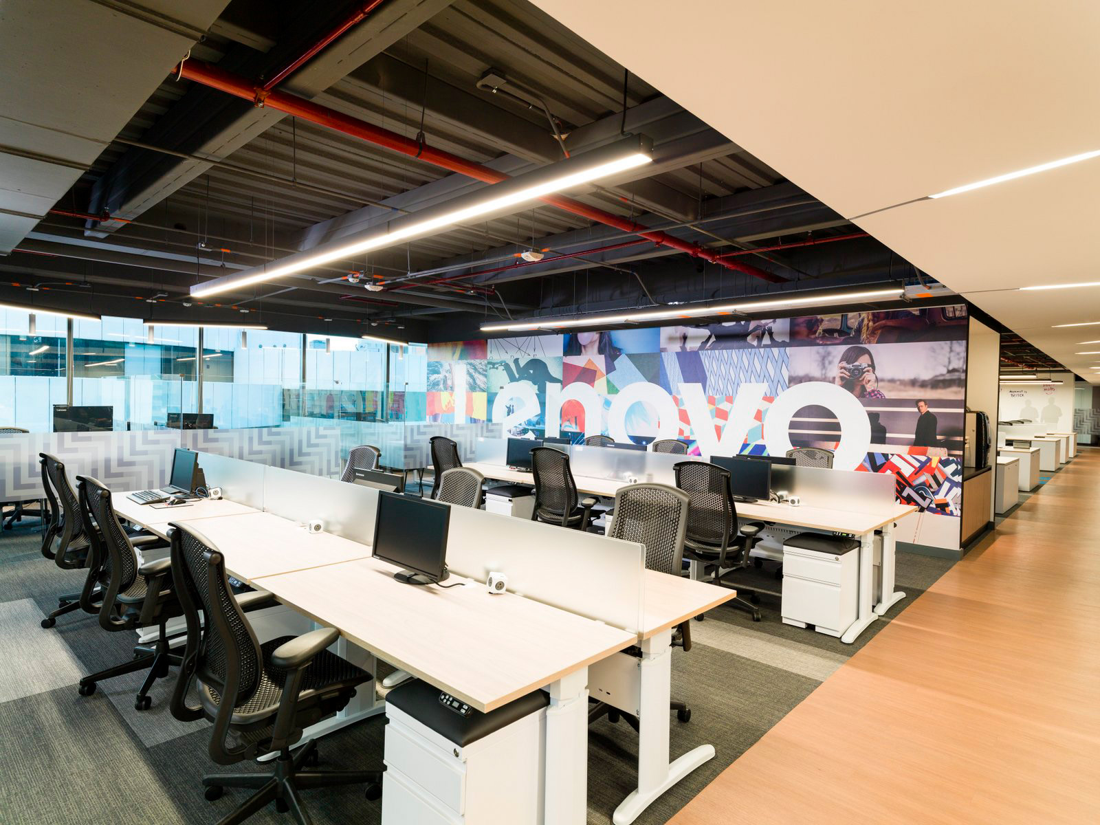 哥伦比亚波哥大联想计算机制造商分公司办公室设计